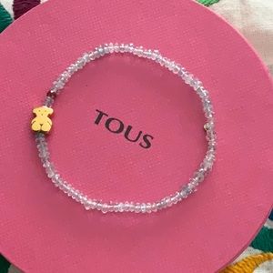 Tous 18K Gold Aquamarine Bracelet